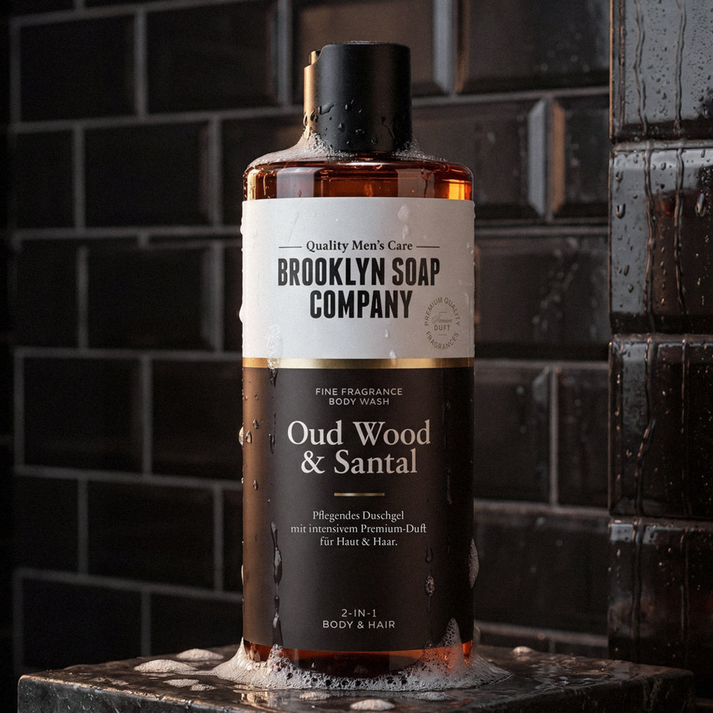 Brooklyn Soap Company Oud Wood Body Wash Flasche