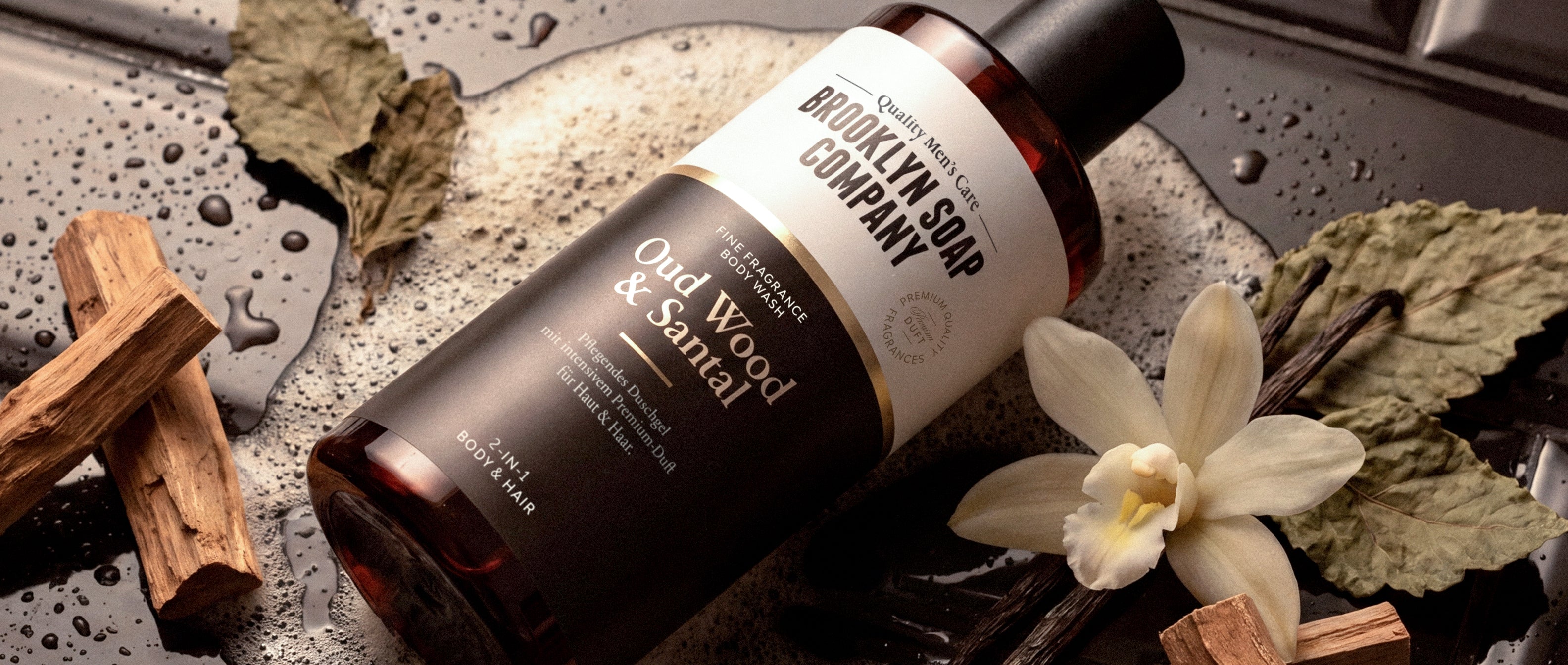 Oud Wood Fine Fragrance von Brooklyn Soap Company