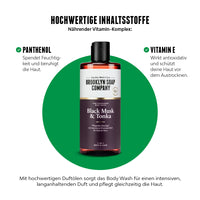 Black Musk & Tonka Body Wash