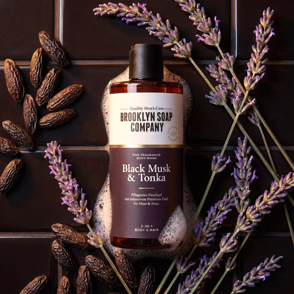 Black Musk & Tonka Body Wash